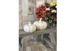 White Textured Pumpkin