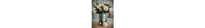 Ivory Hillary Peony Stem