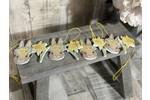 Gisela Graham Spring Bunny And Daffodil Wooden Garland