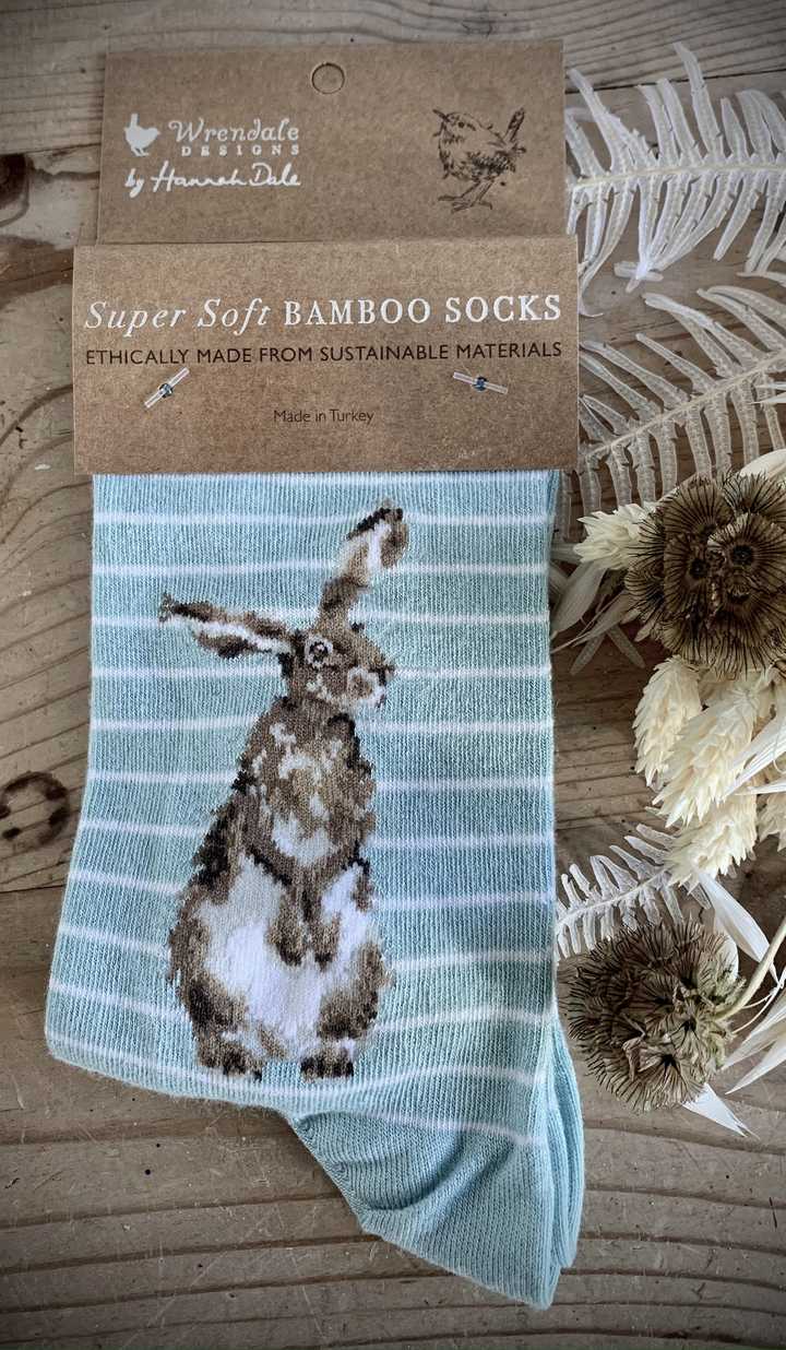 Wrendale ' Hare And The Bee' Socks 