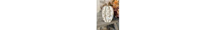 Cosy Up Autumn Sunflower 3D Wooden Pumpkin