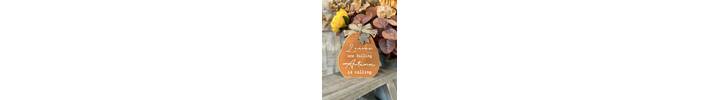 Autumn Is Calling Pumpkin