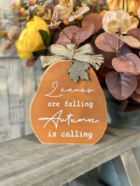 Autumn Is Calling Pumpkin