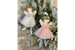 Christmas Pink/White Shimmer Tutu Fairy