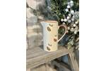 Small Stoneware Christmas Pudding Jug