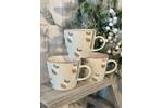 Stoneware Christmas Pudding Mug