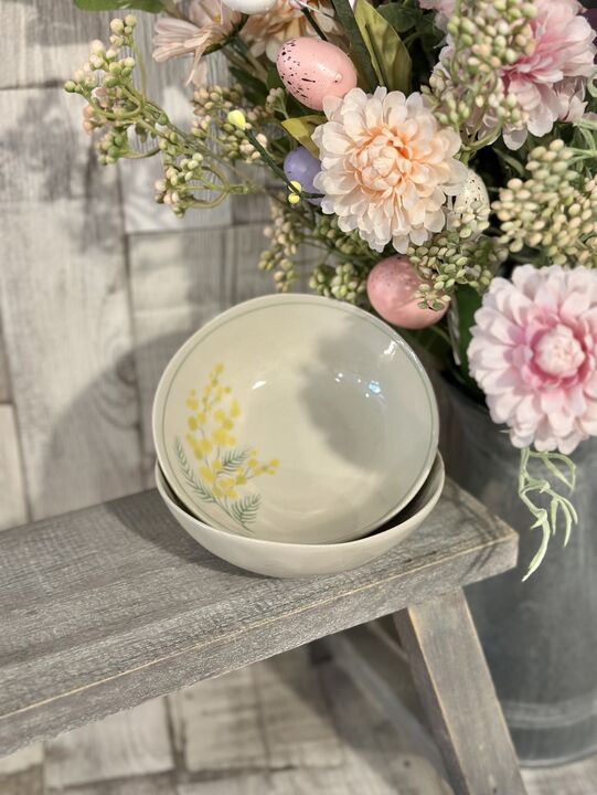 Artisan Stoneware Mimosa Mini Bowl