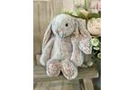 Medium Blossom Silver Bunny