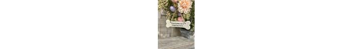 Wagging Tail Hanging Bone Sign
