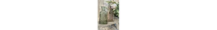 Gisela Graham Sweet Meadow Glass Vase 2A