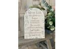 Marriage Rules Wooden Plaque