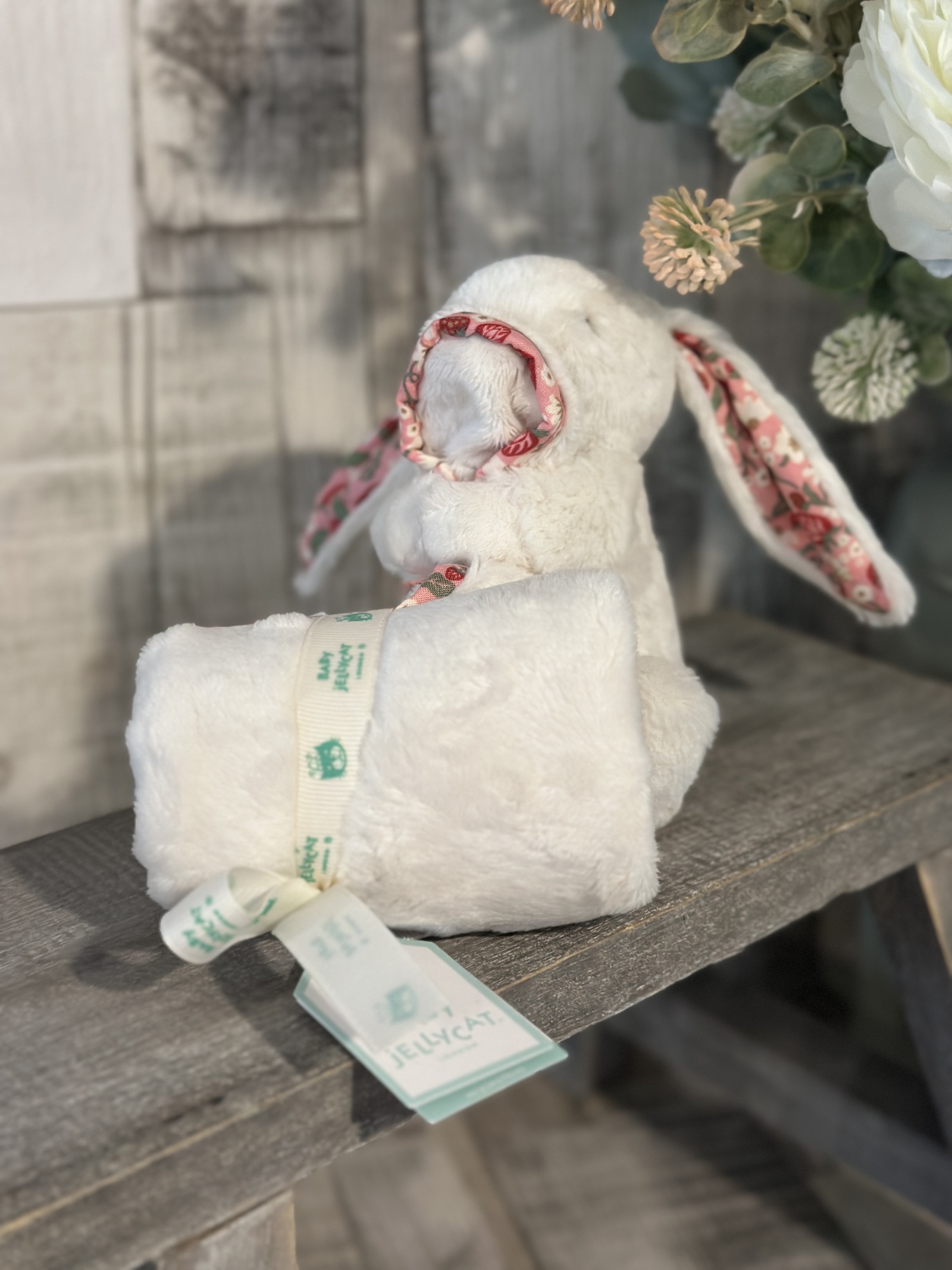 Blossom Cream Bunny 'Berry' Soother