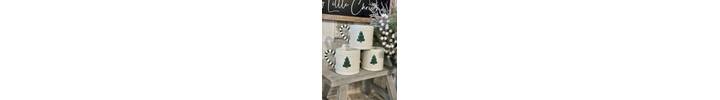 Ceramic Embossed Christmas Tree Mug