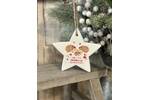 First Christmas As Grandparents Star Hanger