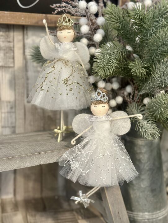 Gold/Silver Tutu Christmas Fairy