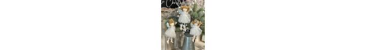 White &amp; Silver Sparkle Christmas Fairy
