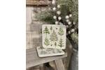 Scandi Trees Porcelain Coaster