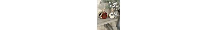 Red/White Heart Felt Standing Mice