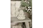 Rustic Glazed Christmas Tree Candle Holder