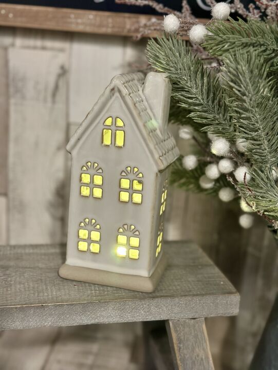 Rustic LED Textured Roof House