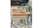Large Reindeer & Star Wooden Serving Board