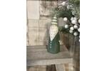 Small Green Ceramic Tall Santa Gonk