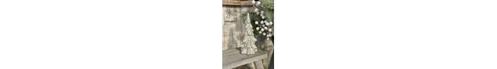 Small White Rustic Ceramic Tree