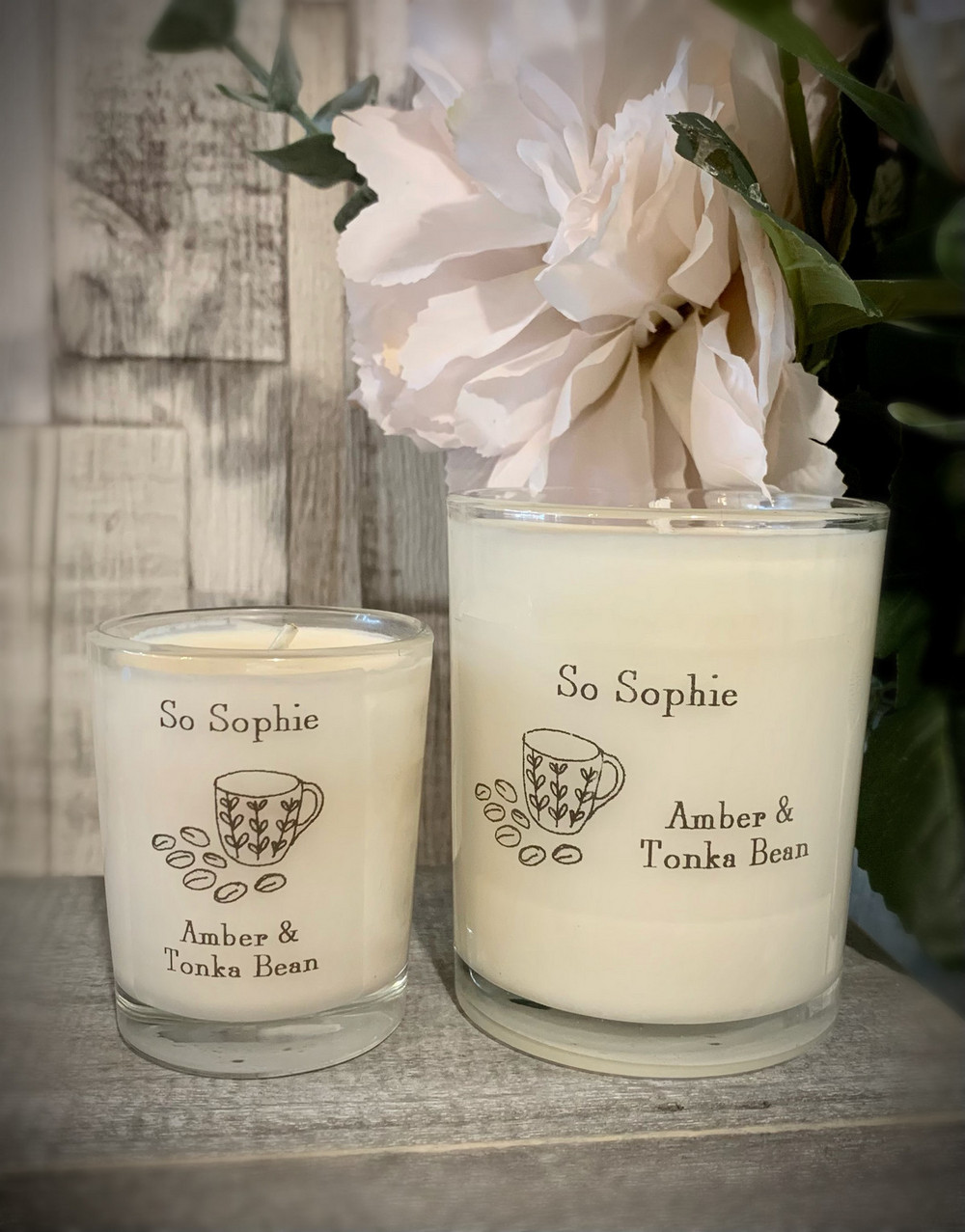 Amber & Tonka Bean Candle Shop So Sophie