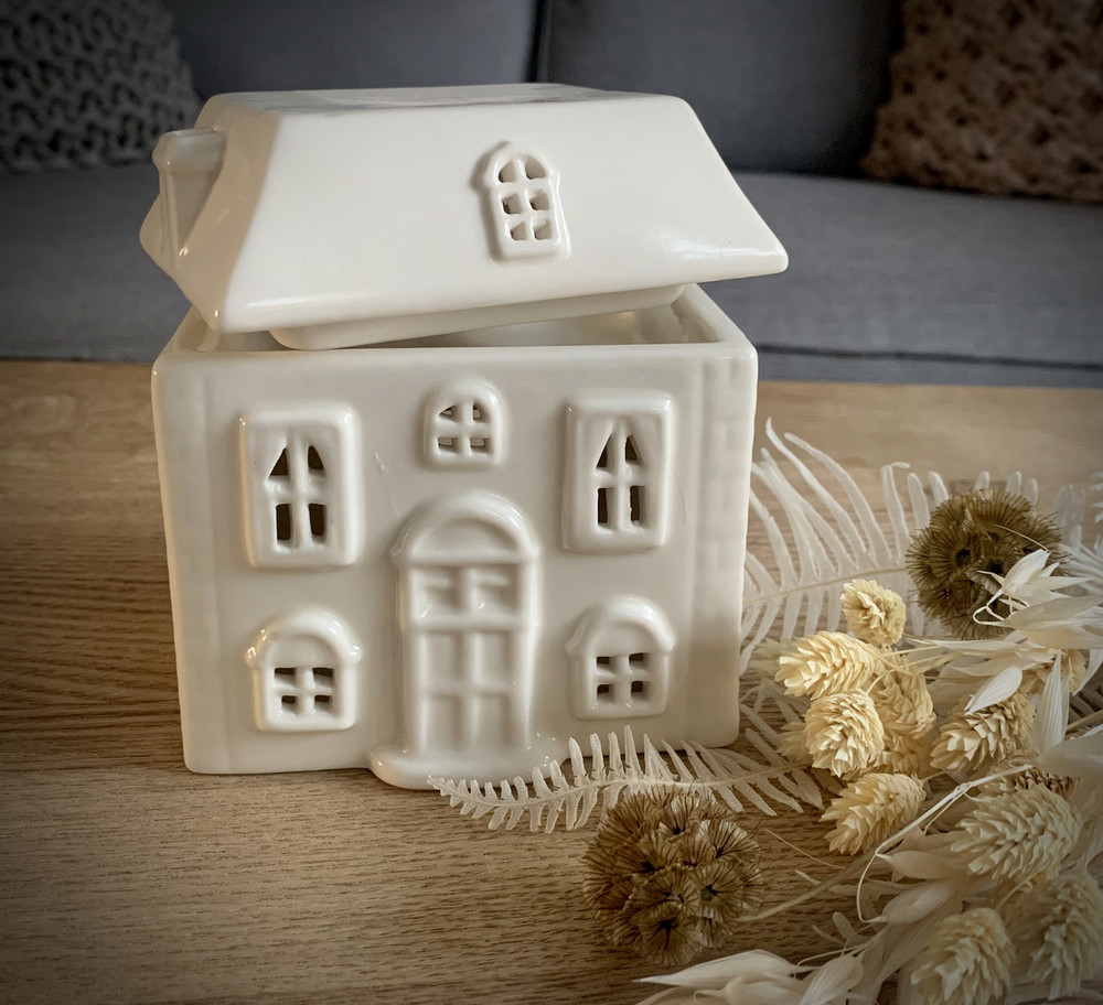 Ceramic House Wax Melt Burner Shop So Sophie