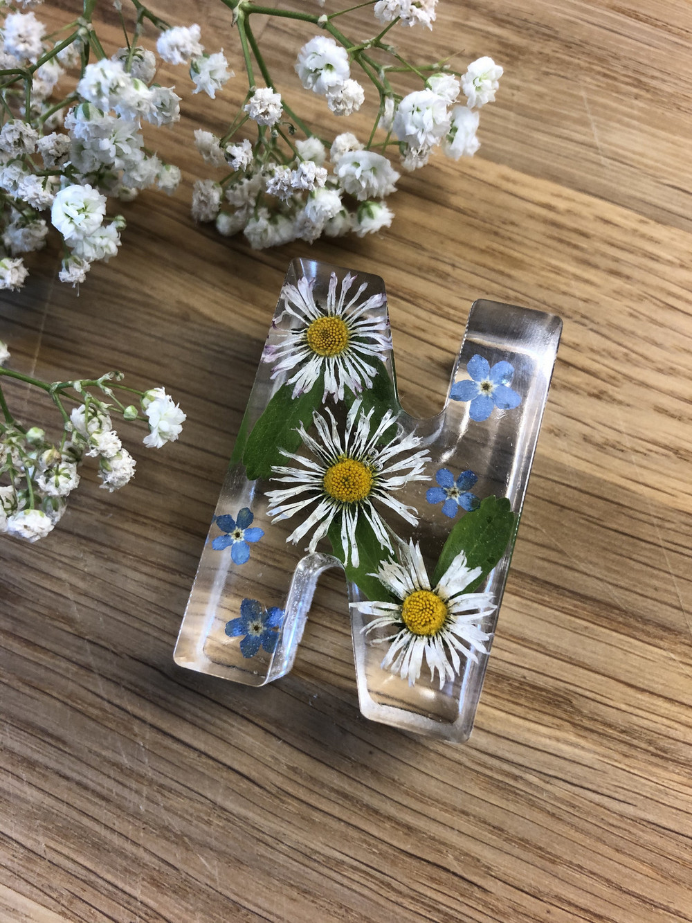 Floral Resin Letters Shop So Sophie