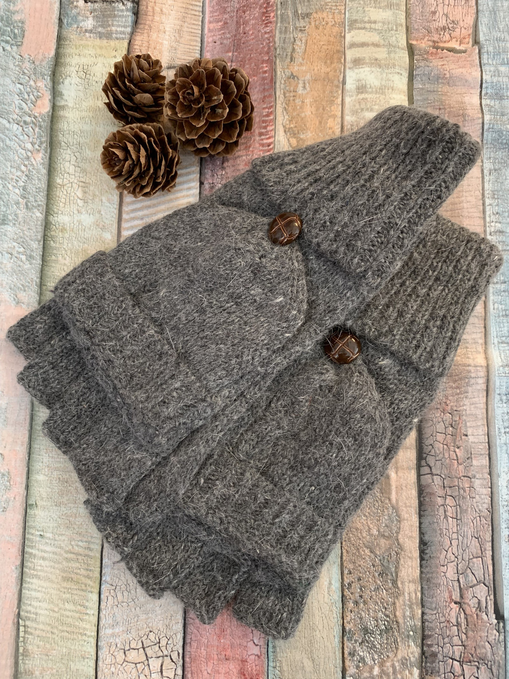 Grey Fingerless Gloves Shop So Sophie