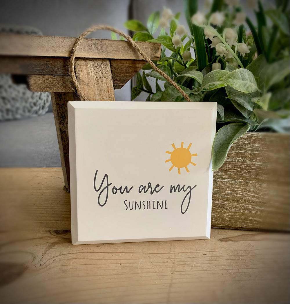 You Are My Sunshine Plaque Shop So Sophie