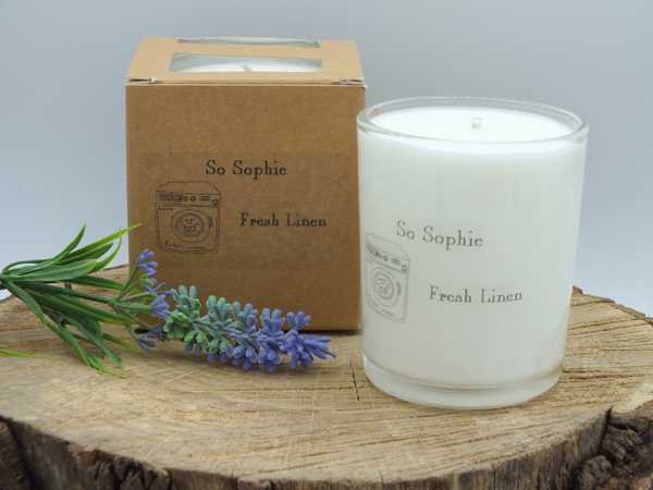 Fresh Linen Large Candle