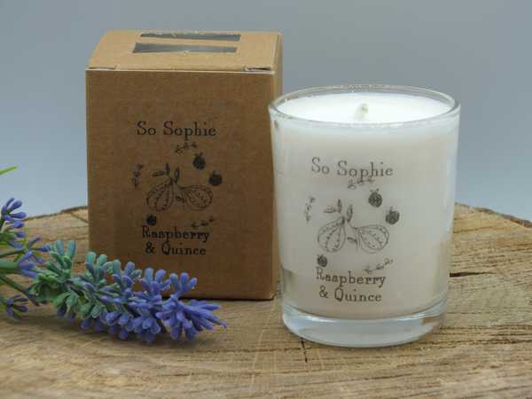 Raspberry & Quince Small Candle