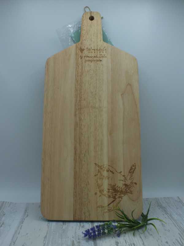 Large wooden chopping board