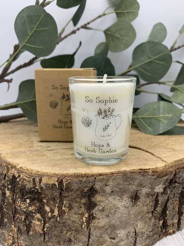 Hops & Herb Garden Small Candle