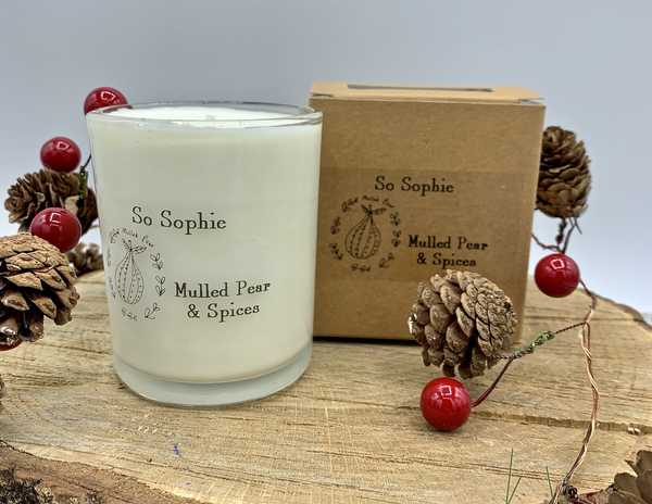 Mulled Pear & Spices Large Candle
