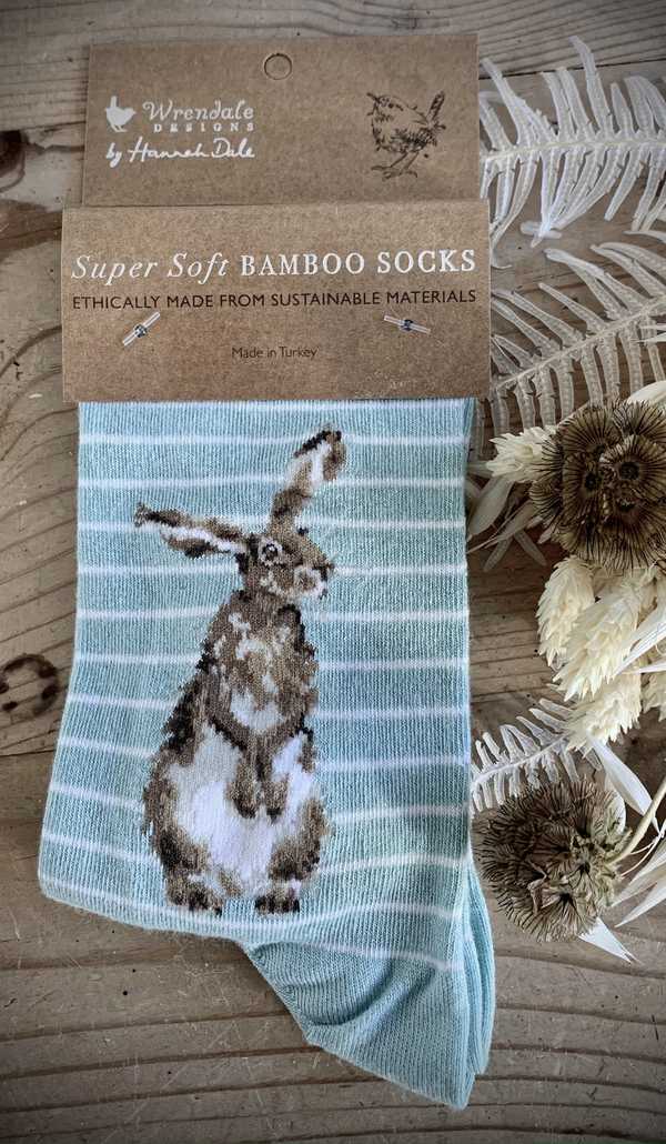 Wrendale ' Hare And The Bee' Socks 
