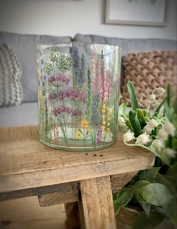 Spring Meadow Candle Holder