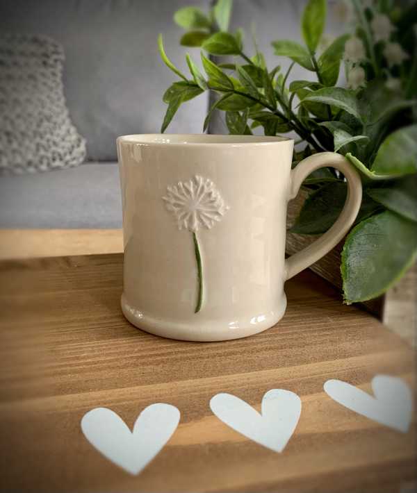Dandelion Stoneware Mini Mug