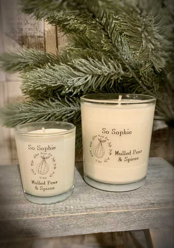 Mulled Pear & Spices Candle