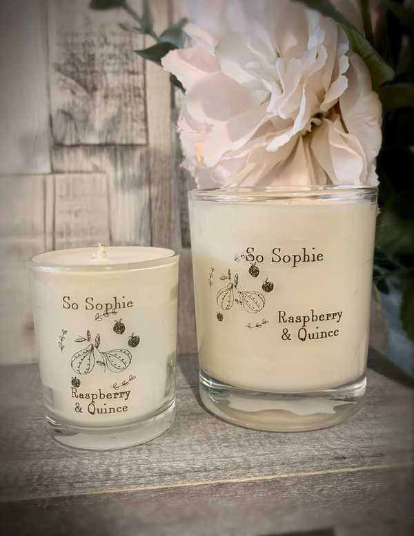Raspberry & Quince Candle