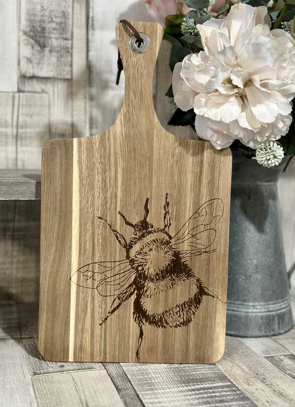 Bumble Bee Wooden Acacia Board