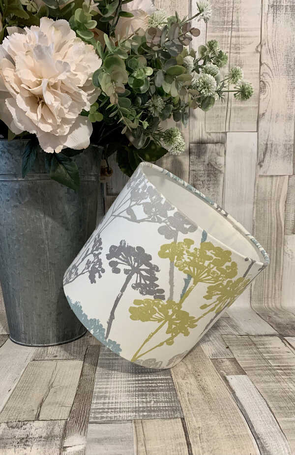 Mineral Cow Parsley Print Lampshade