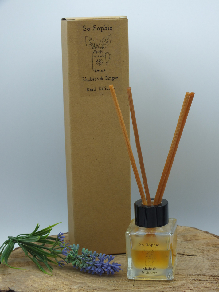 Rhubarb & Ginger Reed Diffuser Shop So Sophie