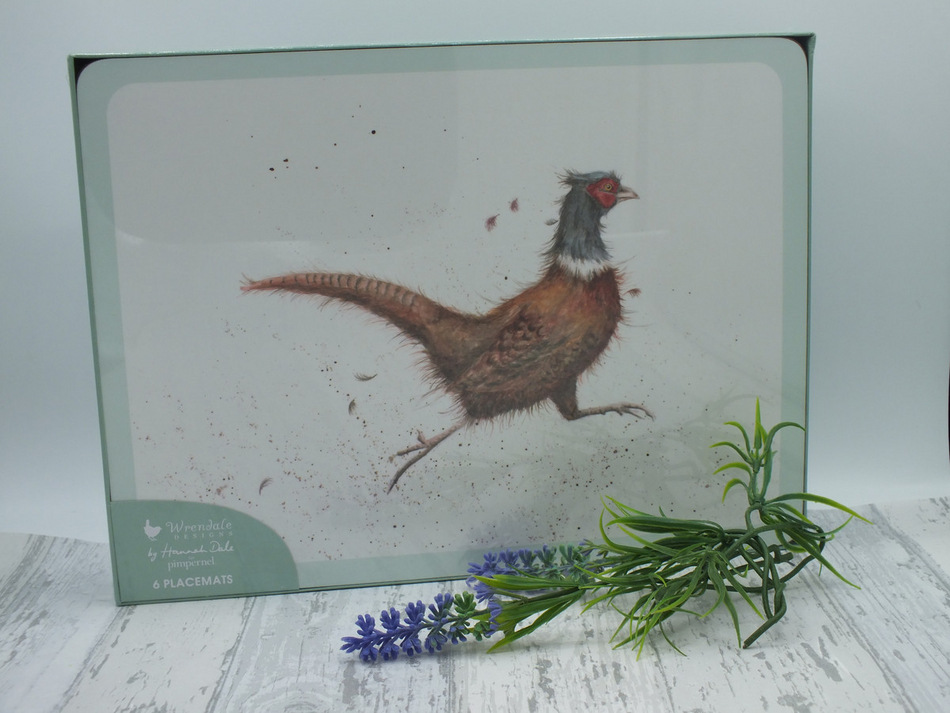 Pheasant placemats Shop So Sophie
