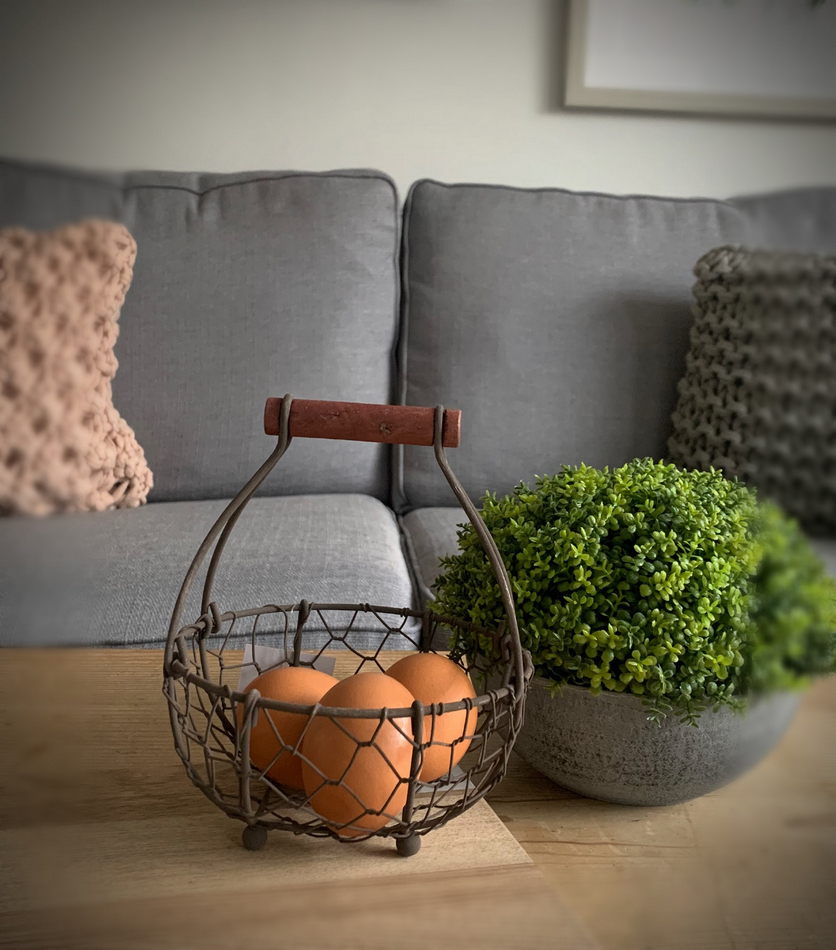 Small Rustic Wire Basket Shop So Sophie